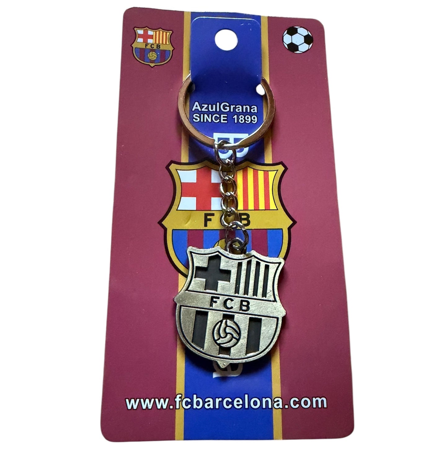 Porte clé bronze Barcelone