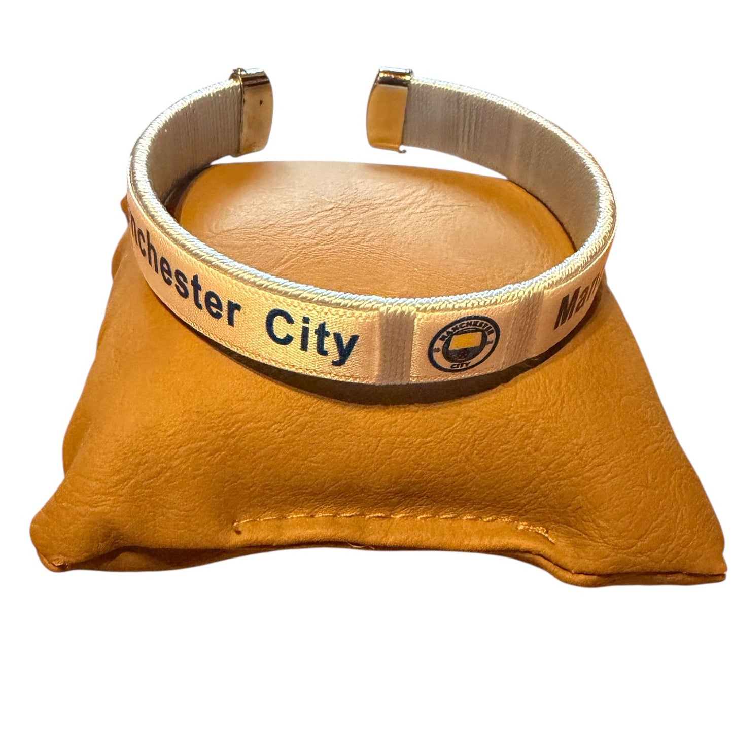 Bracelet tissus Manchester City