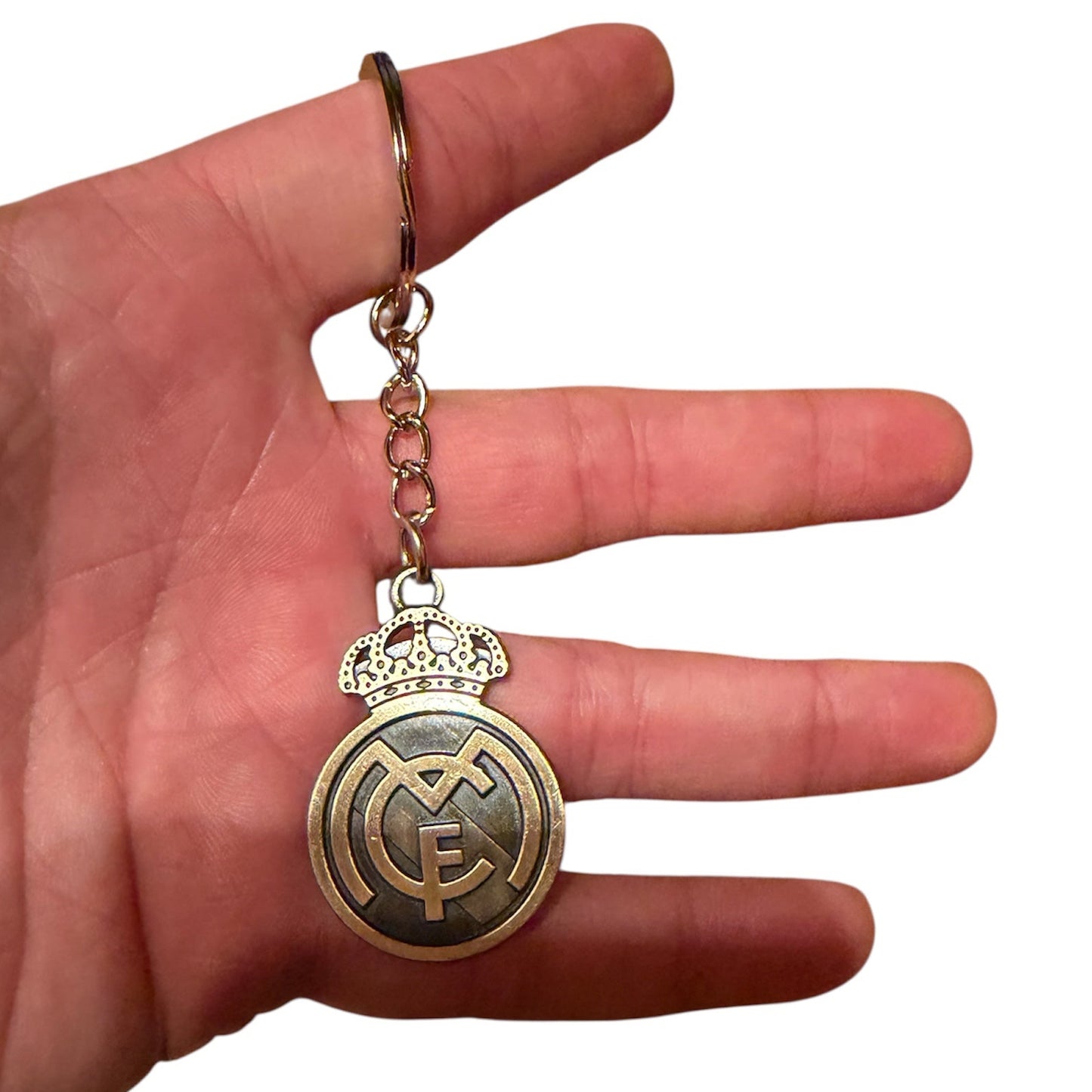 Porte clé bronze Réal Madrid