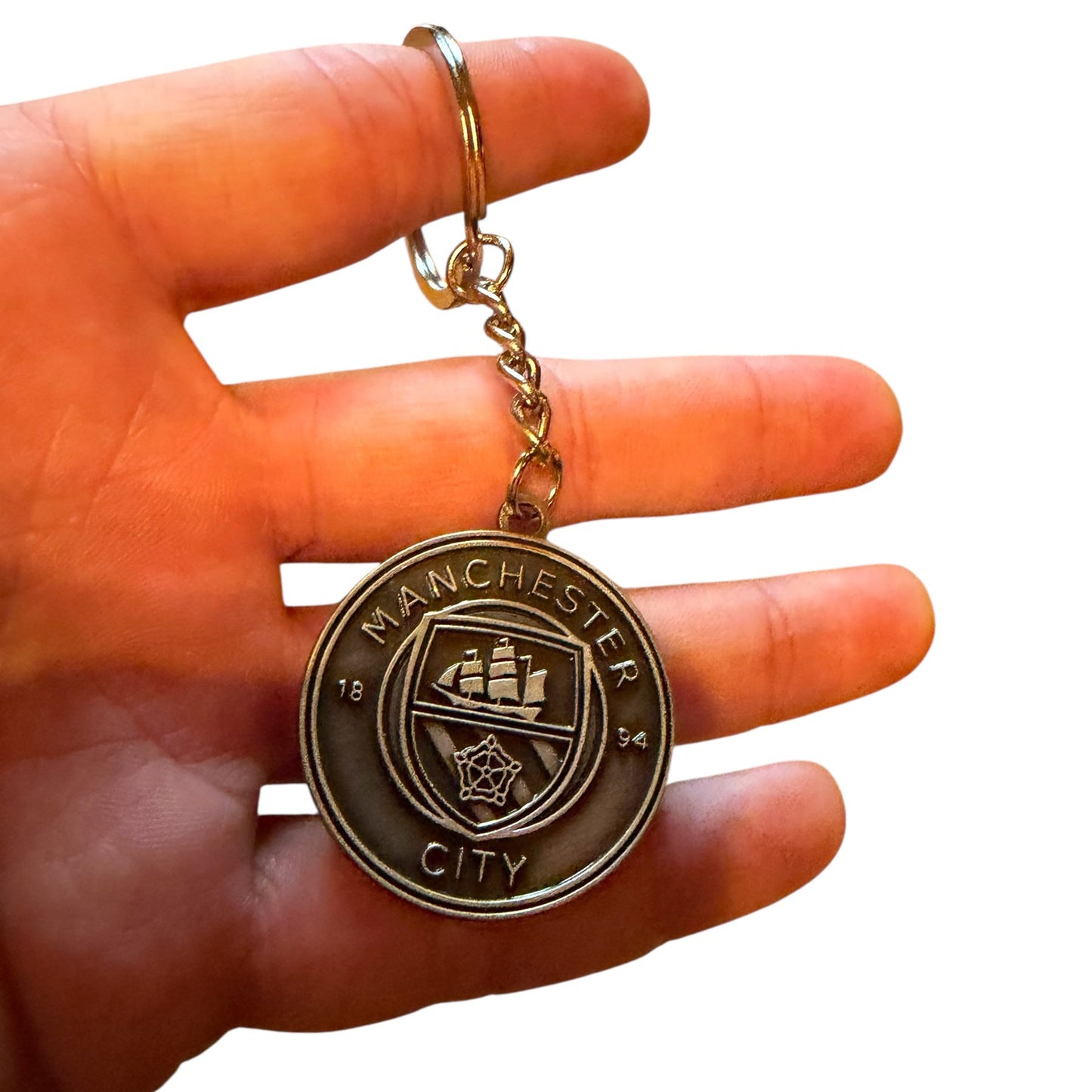 Porte clé bronze Manchester City
