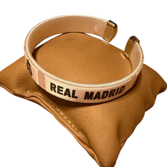 Bracelet tissus Réal Madrid