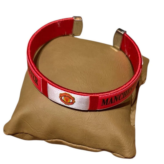 Bracelet tissus Manchester United