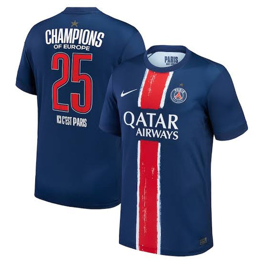 Maillot PSG Champion d’Europe 2025