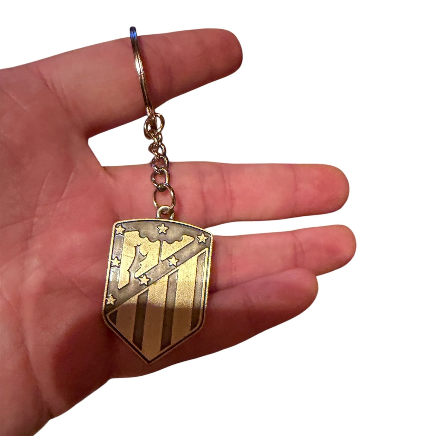 Porte clé bronze Atletico Madrid