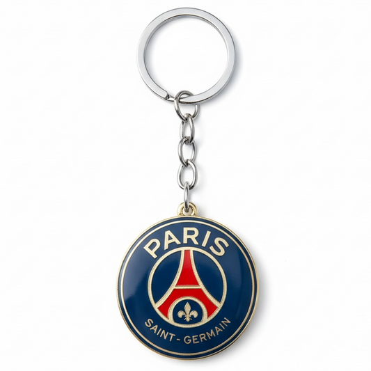 Porte clé couleur PSG
